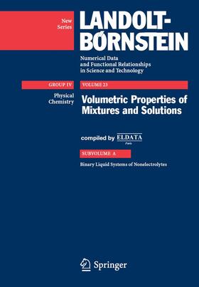 Volumetric Properties of Mixtures and Solutions