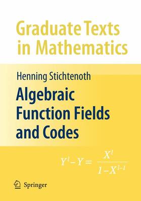 Algebraic Function Fields and Codes