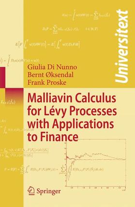 Malliavin Calculus for Lévy Processes with Applications to Finance