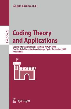 Coding Theory and Applications