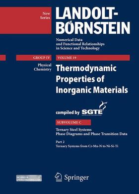 Thermodynamic Properties of Inorganic Materials Compiled by SGTE