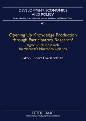 Opening Up Knowledge Production through Participatory Research?