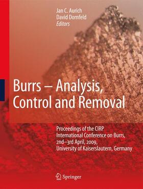 Burrs - Analysis, Control and Removal