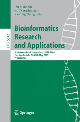 Bioinformatics Research and Applications