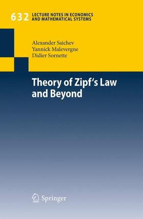 Saichev, A: Theory of Zipf's Law and Beyond