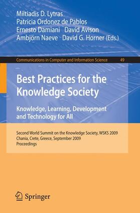 Best Practices for the Knowledge Society