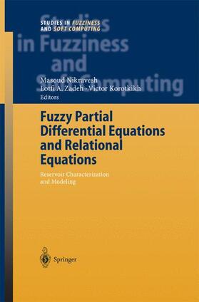 Fuzzy Partial Differential Equations and Relational Equations