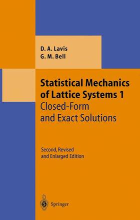 Statistical Mechanics of Lattice Systems