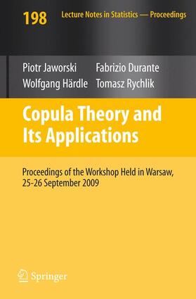Copula Theory and Its Applications