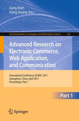 Advanced Research on Electronic Commerce