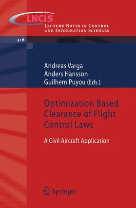 Optimization Based Clearance of Flight Control Laws