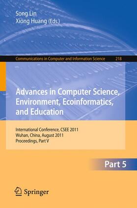 Advances in Computer Science, Environment, Ecoinformatics