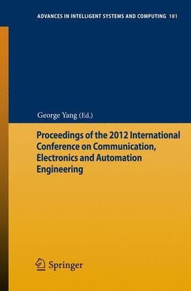 Proceedings of the 2012 International Conference