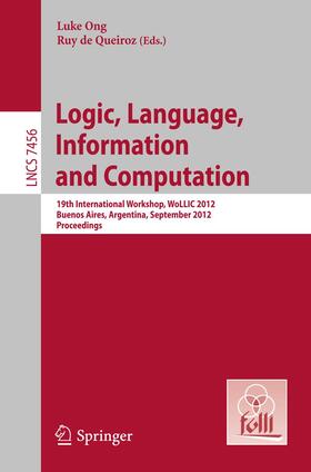 Logic, Language, Information, and Computation