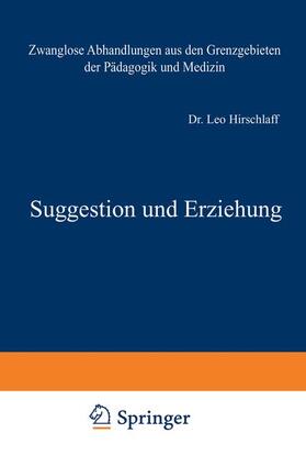 Suggestion und Erziehung