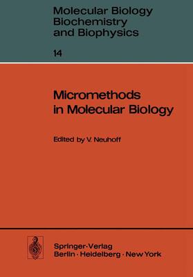 Micromethods in Molecular Biology