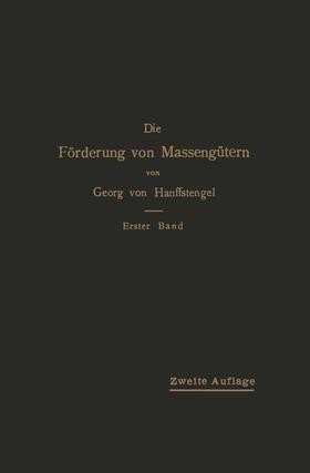 Die Förderung von Massengütern