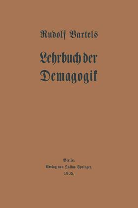 Lehrbuch der Demagogik