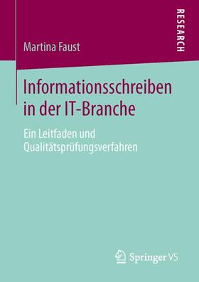 Informationsschreiben in der IT-Branche