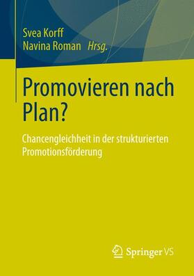 Promovieren nach Plan?