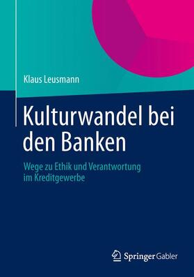 Kulturwandel bei den Banken