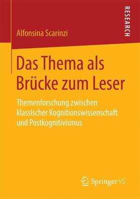 Das Thema als Brücke zum Leser