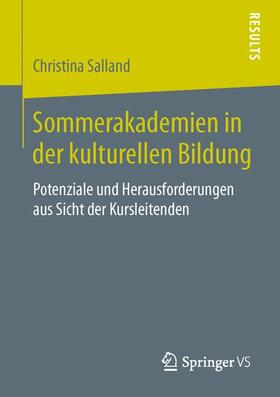 Sommerakademien in der kulturellen Bildung