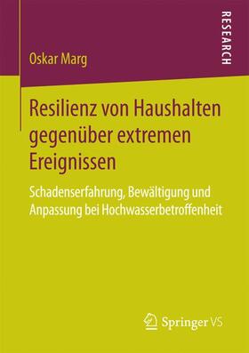 Resilienz von Haushalten gegenüber extremen Ereignissen