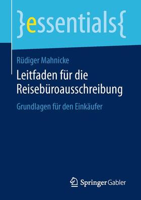 Leitfaden für die Reisebüroausschreibung