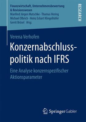 Konzernabschlusspolitik nach IFRS