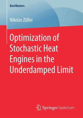 Optimization of Stochastic Heat Engines in the Underdamped Limit