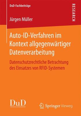 Auto-ID-Verfahren im Kontext allgegenwärtiger Datenverarbeitung