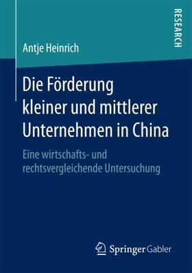 Die Förderung kleiner und mittlerer Unternehmen in China