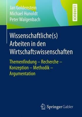 Wissenschaftliche(s) Arbeiten in den Wirtschaftswissenschaften