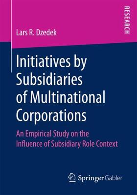 Initiatives by Subsidiaries of Multinational Corporations