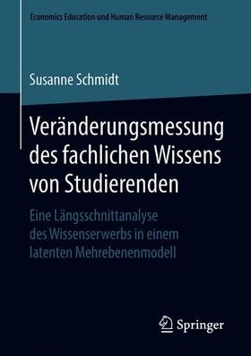 Veränderungsmessung des fachlichen Wissens von Studierenden