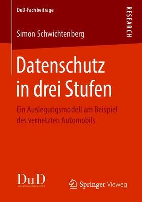 Datenschutz in drei Stufen