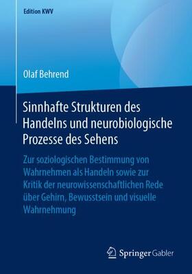 Sinnhafte Strukturen des Handelns und neurobiologische Prozesse des Sehens