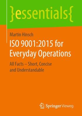 ISO 9001:2015 for Everyday Operations