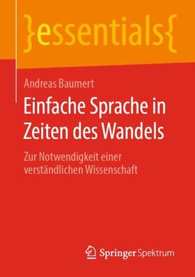 Einfache Sprache in Zeiten des Wandels