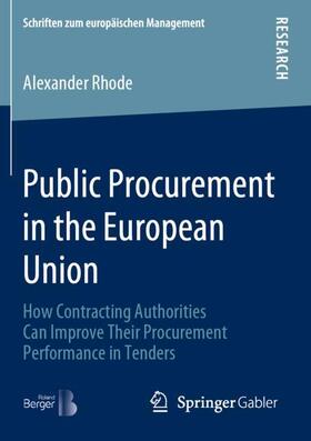 Public Procurement in the European Union