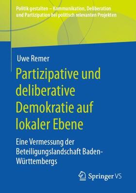 Partizipative und deliberative Demokratie auf lokaler Ebene