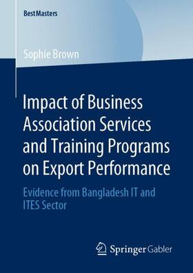 Impact of Business Association Services and Training Programs on Export Performance