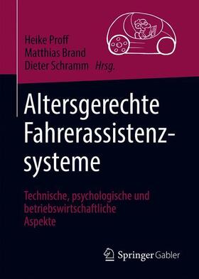 Altersgerechte Fahrerassistenzsysteme