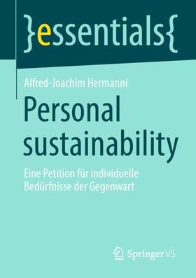 Personal sustainability