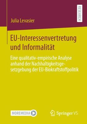 EU-Interessenvertretung und Informalität
