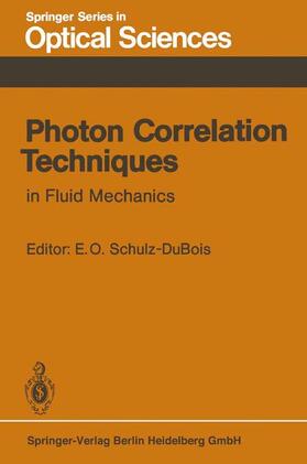 Photon Correlation Techniques in Fluid Mechanics