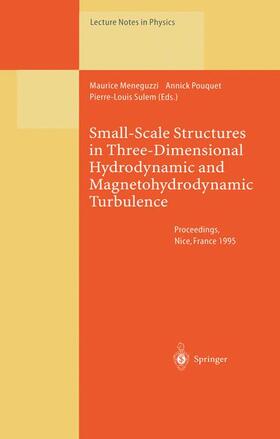 Small-Scale Structures in Three-Dimensional Hydrodynamic and Magnetohydrodynamic Turbulence