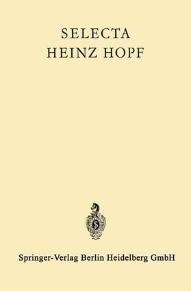 Selecta Heinz Hopf