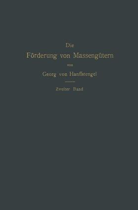 Die Förderung von Massengütern